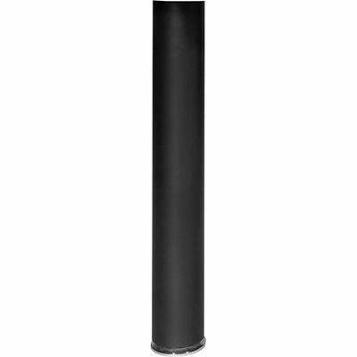 Lorell 69381 Peninsula Post, Box 2/2, 3-1/2"x28-1/2", Black LLR69381