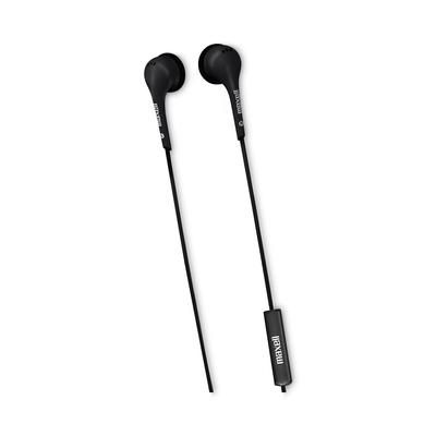 Maxell 199930 EB125 Earbud with MIC, Black MAX199930