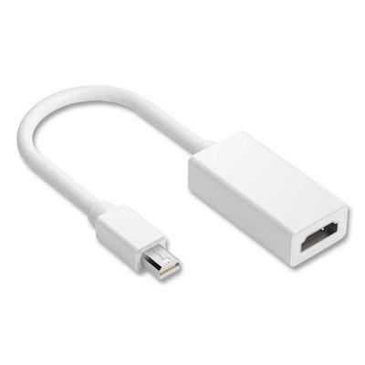 NXT TechnologiesTM 24400004 Mini DisplayPort to HDMI Adapter, 6", White NXT24400004