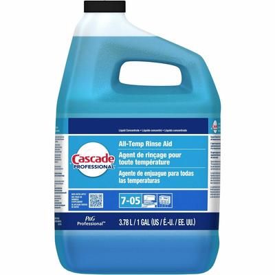 Procter & Gamble 71187 All-Temp Rinse Aid, Concentrate Liquid, 128 fl oz (4 quart), 2/Carton - Case of 2 PGC71187