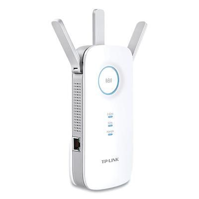 TP-LINK RE450 AC1750 Wi-Fi Range Extender, 1 Port, Dual-Band 2.4 GHz/5 GHz TPLRE450