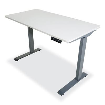 Victor DC840W Electric Height Adjustable Standing Desk, 48 x 23.6 x 28.7 to 48.4, White VCTDC840W