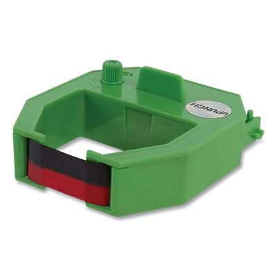 uPunch HNRG10 Time Clock Ribbon, Black/Red PPZHNRG10