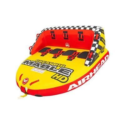 Airhead Great Big Mable HD 4 Person Towable Tube - YellowithRed