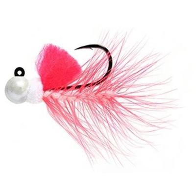 AEROJIG Hackle Jig - Black/Red/Red 1/0