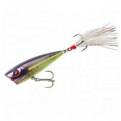 Booyah Boss Pop Popper Topwater Hard Bait - Moonphase Shad 6