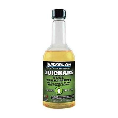 Quicksilver Quickare Fuel Treatment - 12oz