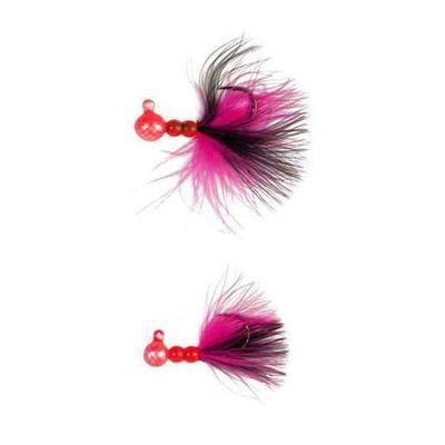 Yakima Bait Co. Maxi Pulsating Marabou Steelhead/Salmon Jig - Peach Luminous 2/0