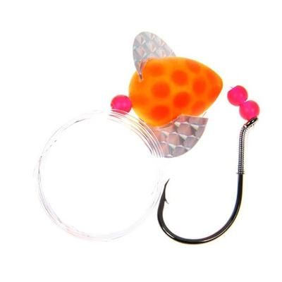 Beau Mac Salmon Rigs 25lb - Green Rainbow 5/0