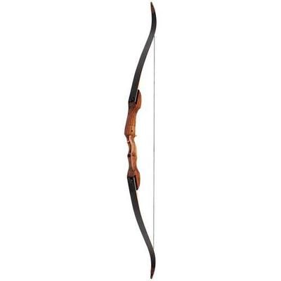 October Mountain Mountaineer 2.0 50lbs Right Hand Wood Recurve Bow - Black