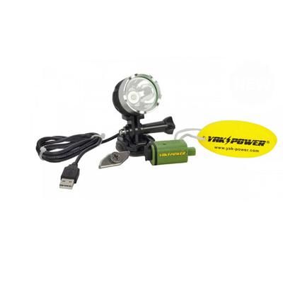 Yak Power USB Spot & Safety Light - Black 7in x 6in x 2in