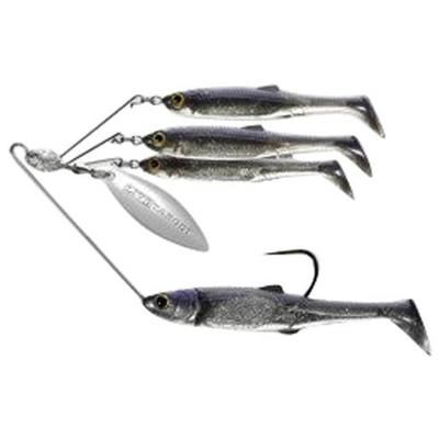 Live Target Baitball Spinner Rig - Chartreuse/Silver 3/0