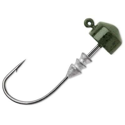 VMC NRJ Ned Rig Jig Head - Green Pumpkin