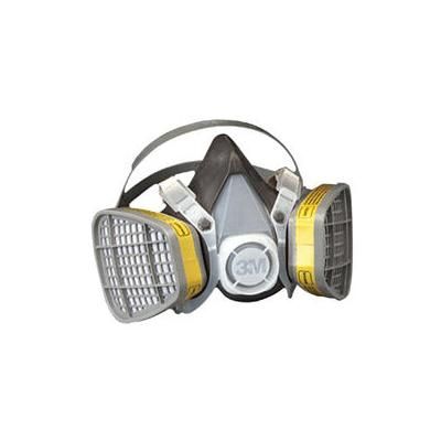 3M 5000 Series Half Facepiece Respirators, Medium, Organic Vapors/Acid Gases (142-5203)