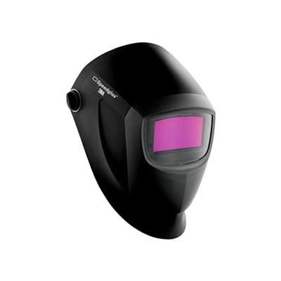 3M Speedglas 9002NC Welding Helmet, Shade 8 to 12, Black/Silver, 4.09 in x 2.13 in Window (711-04-0100-20NC)
