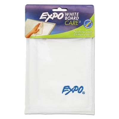 EXPO Microfiber Cleaning Cloth, 12 x 12, White (SAN1752313)
