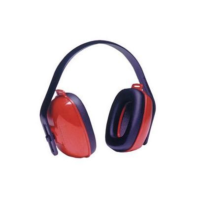 Howard Leight QM24PLUS Earmuff, 25 dB NRR, Red, Over-the-Head (154-QM24PLUS)