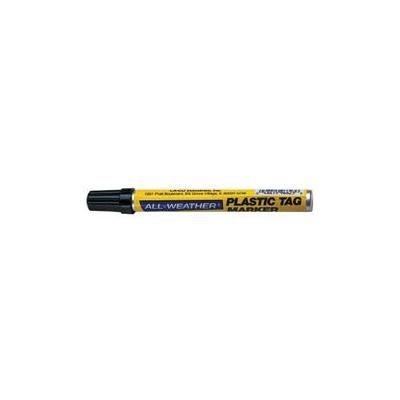 Markal All-Weather Plastic Eartag Markers, Black, Medium (434-96623)
