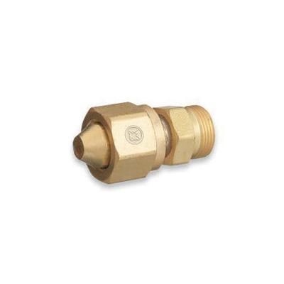 Western Enterprises Brass Cylinder Adaptors, From CGA-300 Commercial Acetylene To CGA-520 "B" Tank (312-316)