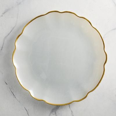 Set of 2 Francesca Glass Charger - Frontgate