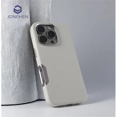 For Magsafe Leather High Quality Alloy Camera Button Magnetic Case For iPhone 16 Pro Max 16pro Wireless Charge Shockproof Cover