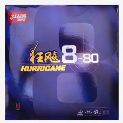 DHS Hurricane 8-80 Table tennis rubber