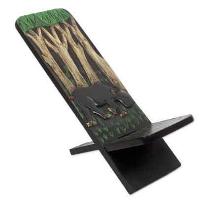 Wood lazy chair, 'African Jungle'