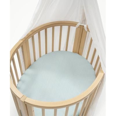 Stokke Sleepi Mini Fitted Sheet - Dots Sage