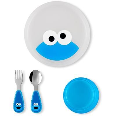 Skip Hop Toddler Sesame Street Mealtime Set - Cookie Monster