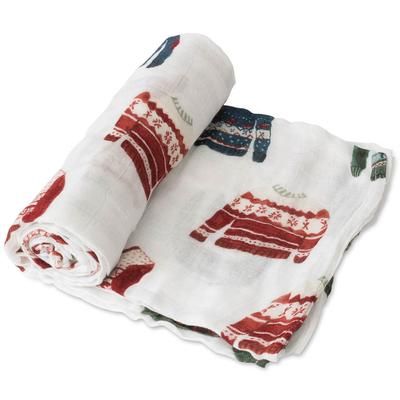 Little Unicorn Deluxe Muslin Swaddle - Sweater