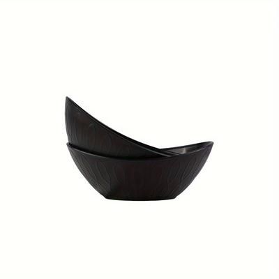 TEMU 2pcs Unbreakable -shaped Bowls For Oatmeal, Salads & Pasta - Kitchen & Dining
