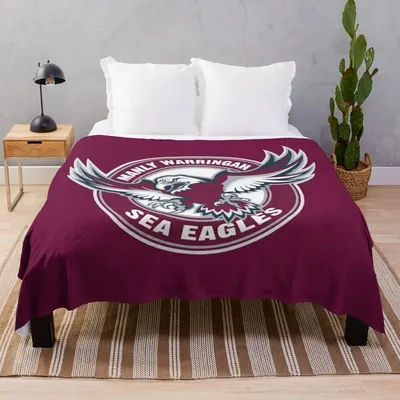 Manly Warringah Sea Eagles Throw Blanket Bed Decorative Beds cosplay anime For Sofa Thin Luxury Brand Blankets