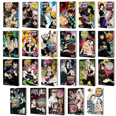 Anime Demon Slayer Volumes Yaiba Japanese Teen Fantasy Science Mystery Suspense Manga Comic Books English