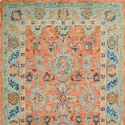 Saffron Hand Tufted Wool Rug - 5' X 8' - Grandin Road