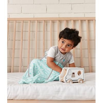 Love To Dream Sleep Bag Organic Cotton Lite .2 TOG, 18-36 M, Daydream Turquoise
