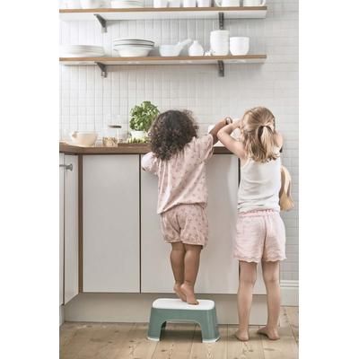 BabyBjorn Step Stool - Deep Green/White