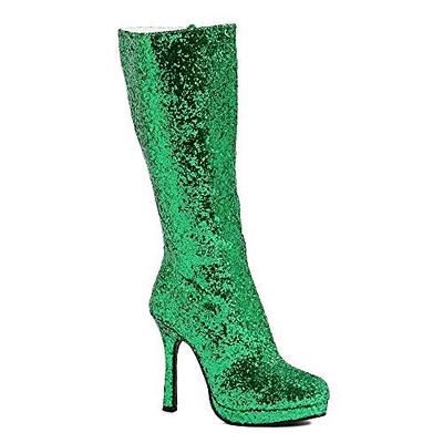 Metallico Brillanti Anni '80 Scarpe Stivali al ginocchio Tacco alto Paillettes Costume Per donna Costume di Carnevale Carnevale Feste Club Parata dell'Orgoglio Adulti Scarpe