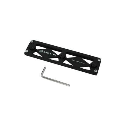 Double Tap Industries M-Lok to Arca Rail Adapter Plates 140mm Black AD-MA-140