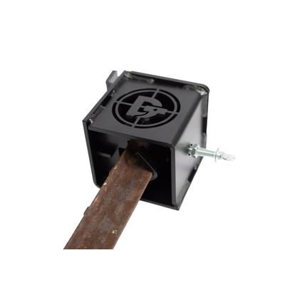 Double Tap Industries Adjustable T-Post Hanger Black TS-TP-H-01