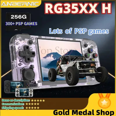 RG35XX H Handheld Game Console Built in 10000+/5000+Games 3.5Inch IPS Screen Linux System H700 64G/128G Retro Video Games Player