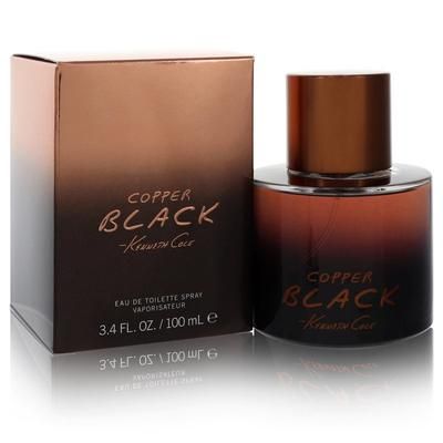 Kenneth Cole Copper Black For Men By Kenneth Cole Eau De Toilette Spray 3.4 Oz
