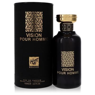 Rihanah Vision Pour Homme For Men By Rihanah Eau De Parfum Spray 3.4 Oz