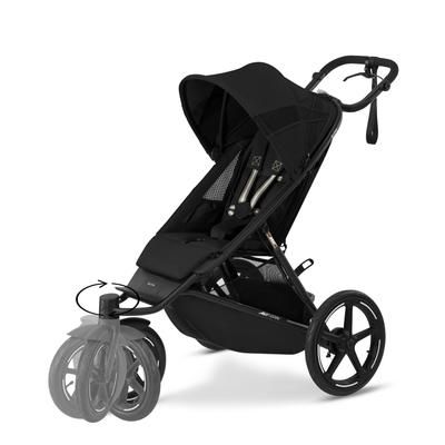 Cybex Avi Spin Jogging Stroller - Moon Black
