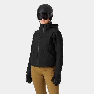 Helly Hansen Women's Kvitfjell 3-in-1 Shell Ski Jacket Black L