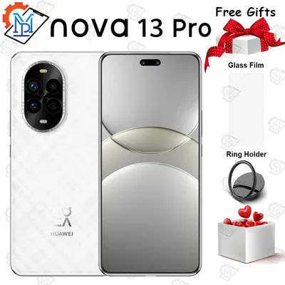 Origingal Huawei Nova 13 Pro 5G Mobile Phone 6.76 Inches 120Hz Screen Kirin 8000 HarmonyOS 4.2 Battery 5000mAh AI Smartphone