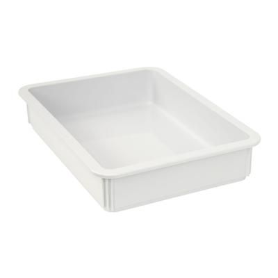 Quantum Food Service FSB-DT18133 WT Pizza Dough Box - 17 3/4" x 12 3/4" x 3" Polypropylene, White