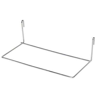Quantum Food Service SG-HFF Store Grid Hanging File Folder - 12 1/4" x 6", Chrome, Silver