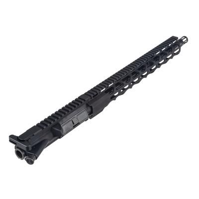 TRYBE Defense Complete Upper Receiver AR-15 5.56x45mm NATO 16in 5R Barrel 1-7 Twist 15in M-LOK Rail A2 Flash Hider BCG and CH Nitride Black UPPER16556