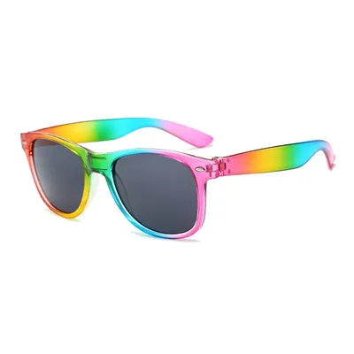 Lunettes de soleil sportives carrées vintage tendance pour hommes et femmes, idéales pour la pêche, la conduite, les fêtes et les festivals.