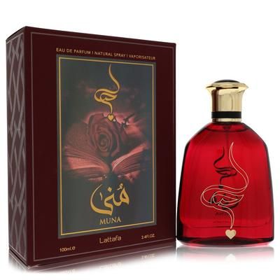 Lattafa Muna For Women By Lattafa Eau De Parfum Spray (unisex) 3.4 Oz